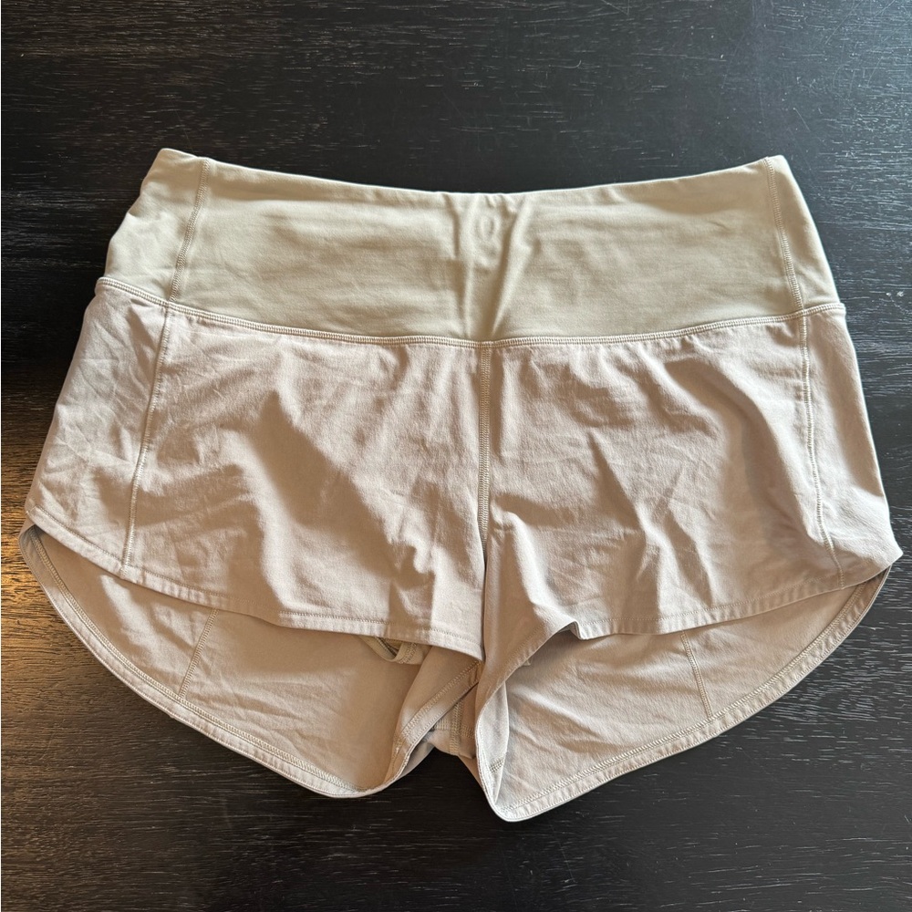 Lululemon Speed Up High-Rise Short 2.5" Lined Sz 10